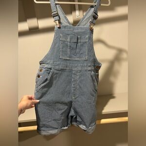 Blue Striped Overalls universal threads size large